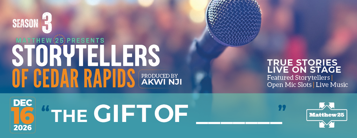 Storytellers of Cedar Rapids - The Gift of [_______]